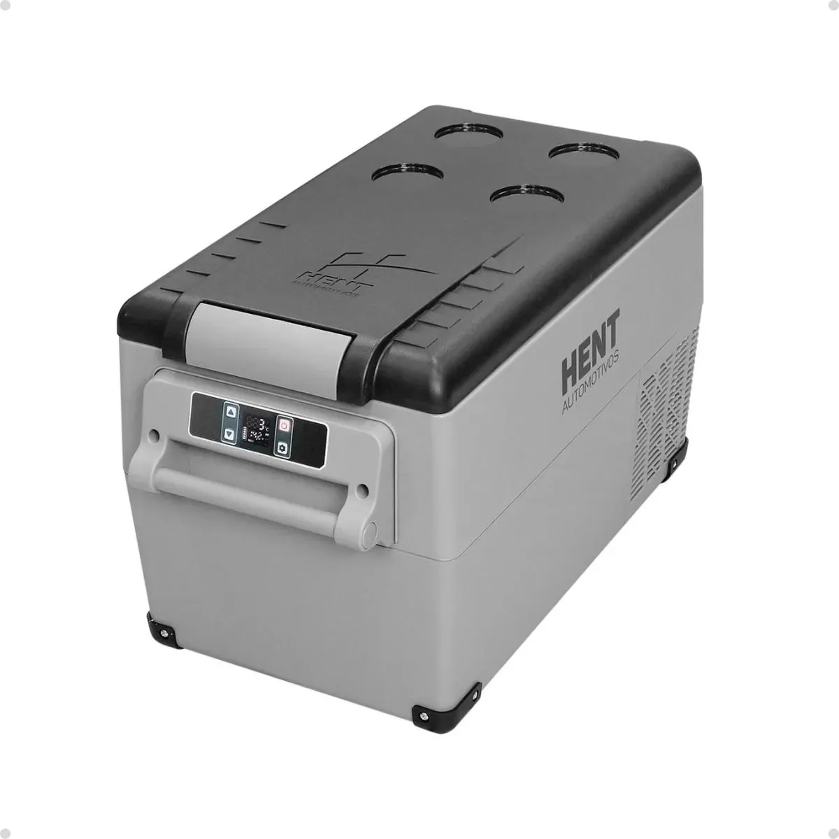 Geladeira HENT 32 L quadrivolt para caminhão
